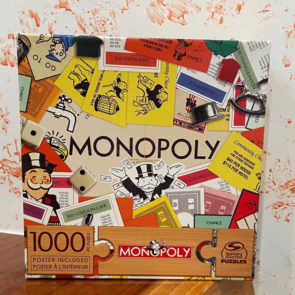 Spin Master Monopoly - 1000 Piece Puzzle
